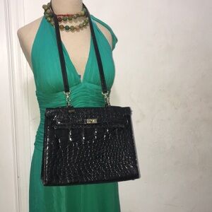 Vintage Roberts crocodile 🐊 Kelly bag NOT FOR SALE